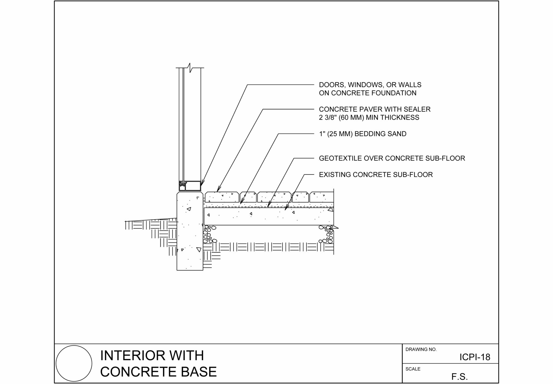 Concrete Deck Detail Installation Details  McNear Brick and Block