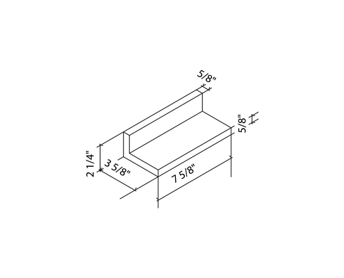 Modular Long Edge Cap